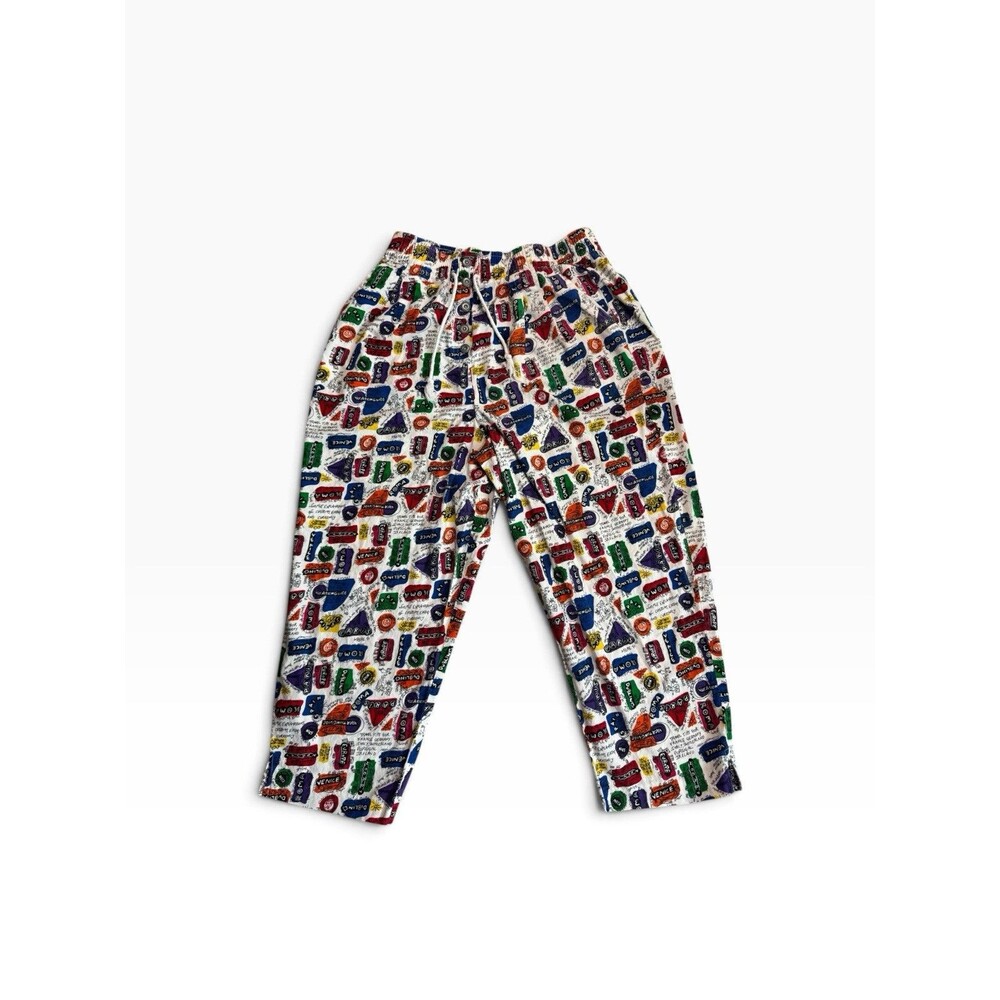 Vintage Jantzen Capris Travel Themes Paris Colorful Size 12
